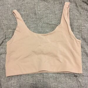 Pact Women's Champagne Everyday Double Scoop Longline Bra S